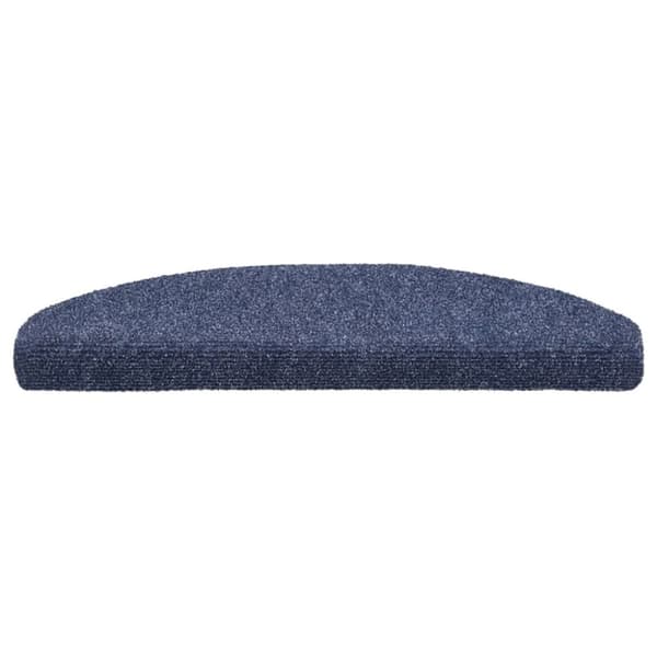 vidaXL selvklæbende trappemåtter 15 stk. nålenagle 65 x 21 x 4 cm blå