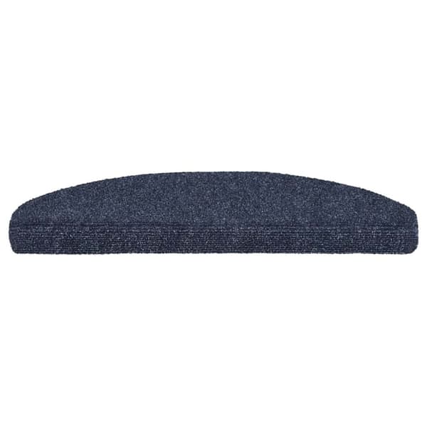 vidaXL Selvklebende trappematter nålestempel 15 stk 65x21x4 cm blå