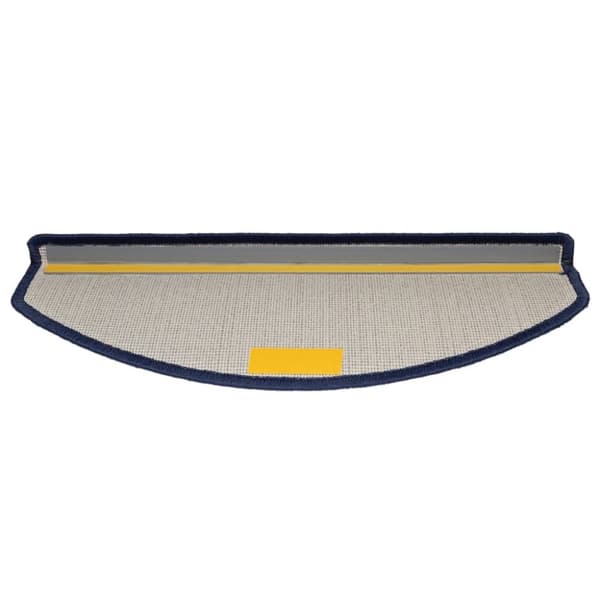 vidaXL 15 stk. trappemåtter 65 x 24 x 4 cm blå