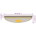 Miniatyrbilde 9 av 9: vidaXL Trappematter gråbrun 15 stk 56x17x3 cm