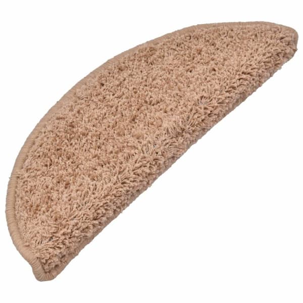 vidaXL Trappetrinnstepper 15 stk beige 65x21x4 cm