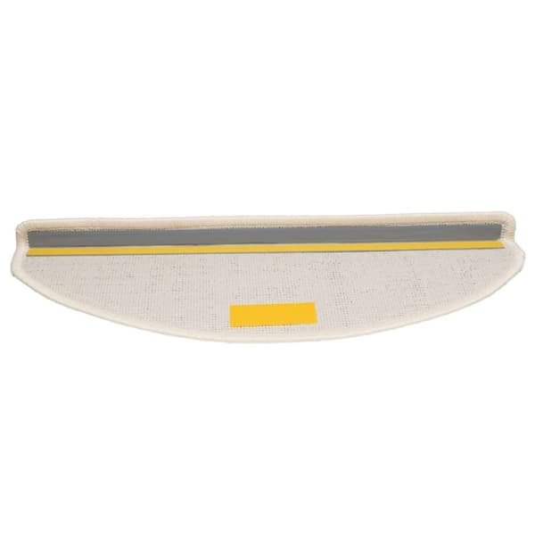 vidaXL Trappetrinnstepper 15 stk hvit 65x21x4 cm