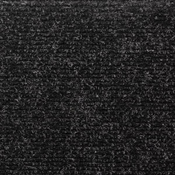 vidaXL Trappematter 15 stk nålestempel 65x21x4 cm svart