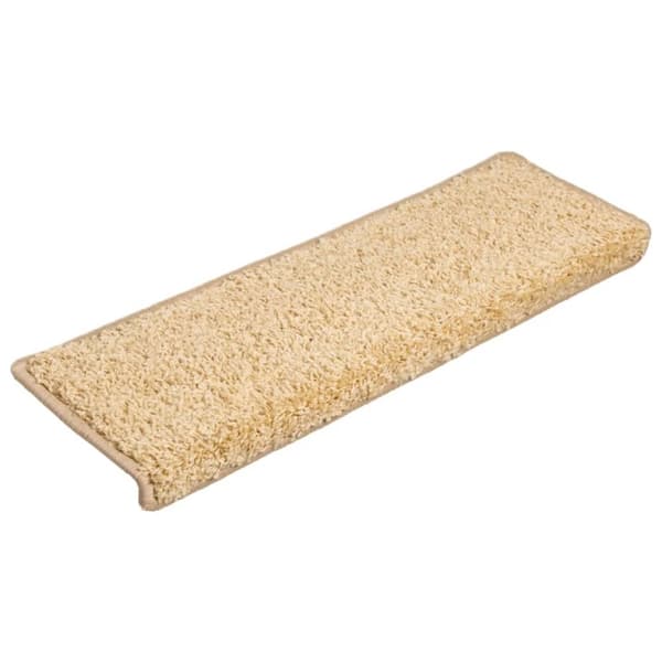 vidaXL Trappstegsmattor 15 st 65x21x4 cm brun