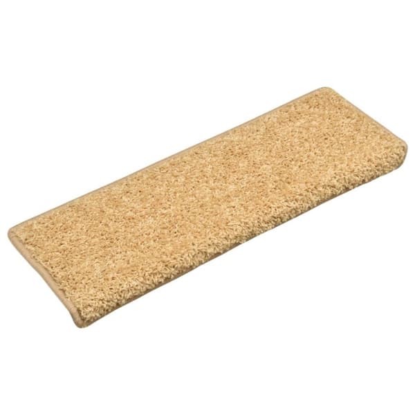 vidaXL Trappetrinnstepper 15 stk 65x21x4 cm beige