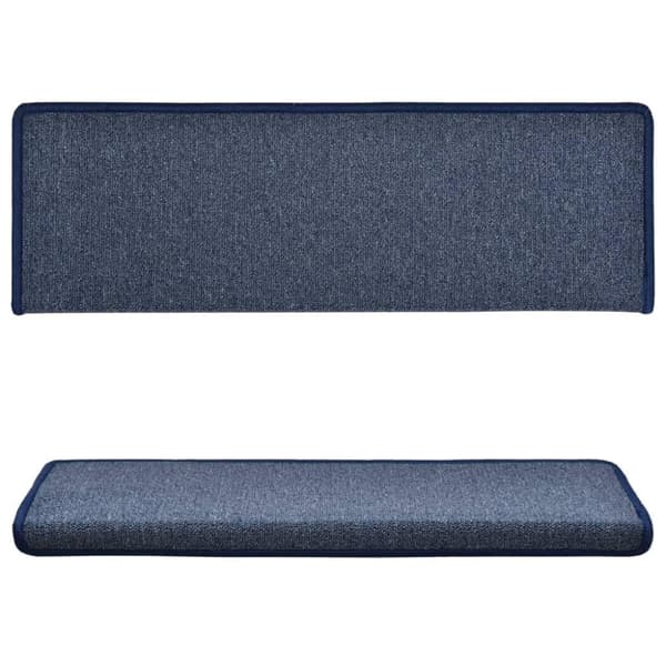 vidaXL Porrasmatot 15 kpl 65x25 cm sininen