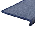 Pikkukuva 4 / 8: vidaXL Porrasmatot 15 kpl 65x25 cm sininen