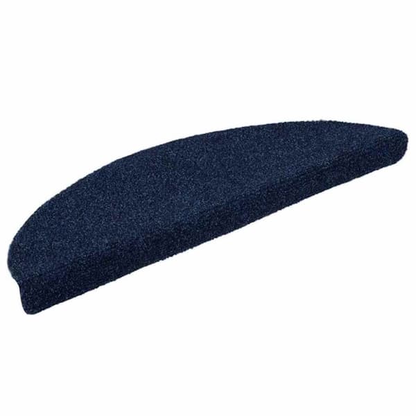 vidaXL Selvklebende trappematter 15stk marineblå 56x17x3cm nålestempel