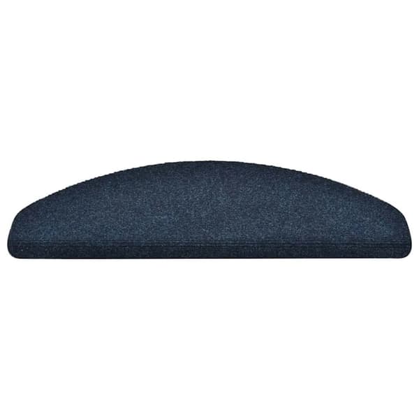 vidaXL Selvklebende trappematter 15stk marineblå 65x21x4cm nålestempel