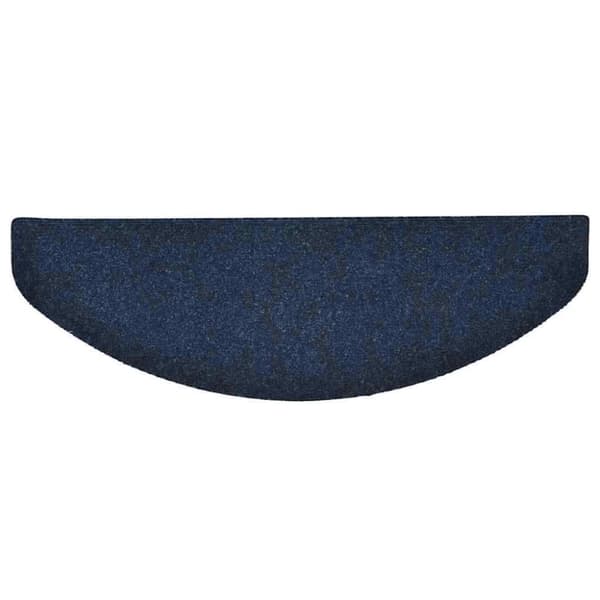 vidaXL Selvklebende trappematter 15stk marineblå 65x21x4cm nålestempel