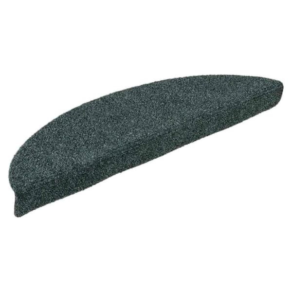vidaXL selvklæbende trappemåtter 15 stk. 56x17x3 cm tuftet grøn