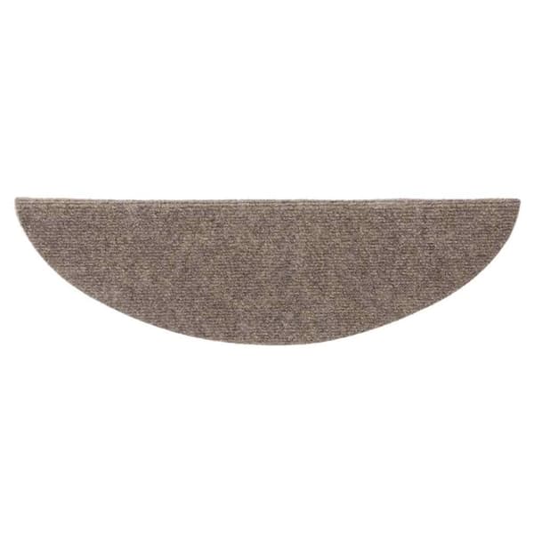 vidaXL selvklæbende trappemåtter 15 stk. 56x17x3 cm tuftet cremefarvet