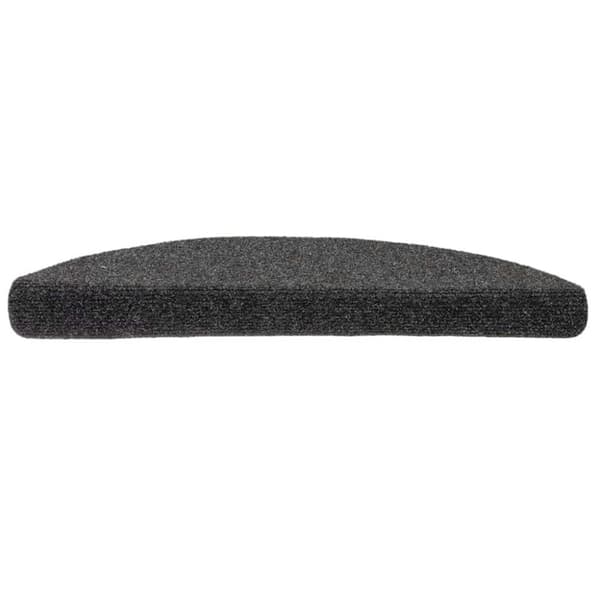 vidaXL selvklæbende trappemåtter 15 stk. 65x21x4 cm tuftet antracitgrå