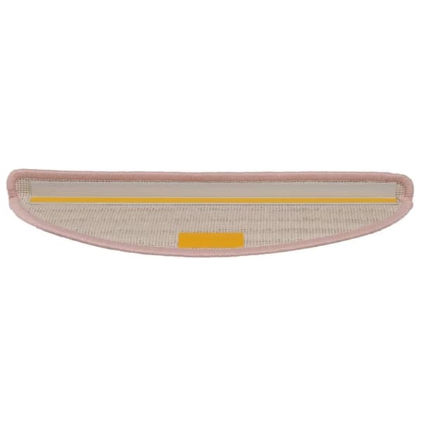 vidaXL Trappetrinnstepper 15 stk lyserosa 56x17x3 cm