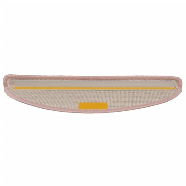 vidaXL Trappetrinnstepper 15 stk lyserosa 65x21x4 cm