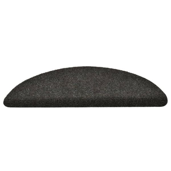 vidaXL Selvklebende trappematter 15stk antrasitt 56x17x3cm nålestempel