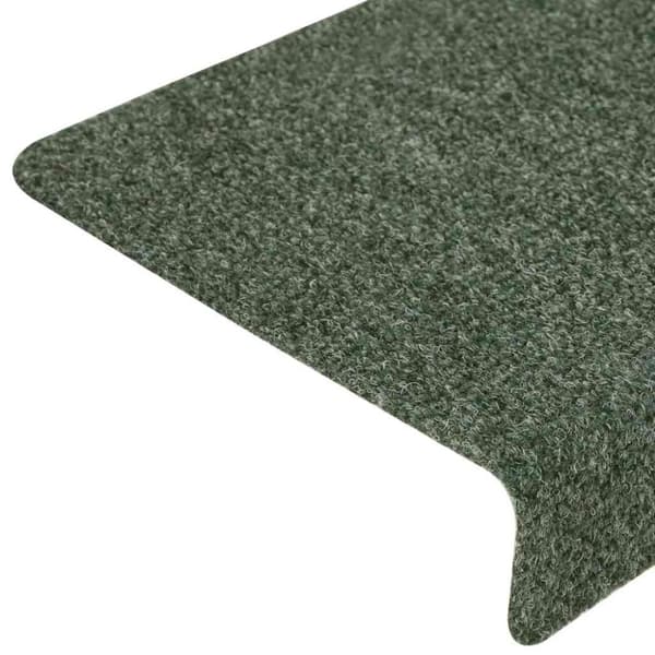 vidaXL 15 stk. trappemåtter tuftet 65x21x4 cm brun