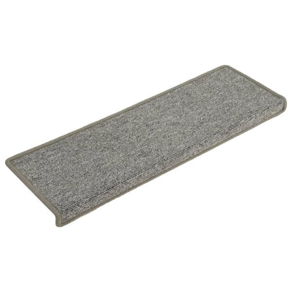 vidaXL trappemåtter 15 stk. 65x21x4 cm hvid og grå