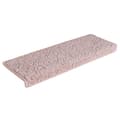 Miniatyrbillede 4 af 10: vidaXL 15 stk. trappemåtter 65x21x4 cm hvid og pink