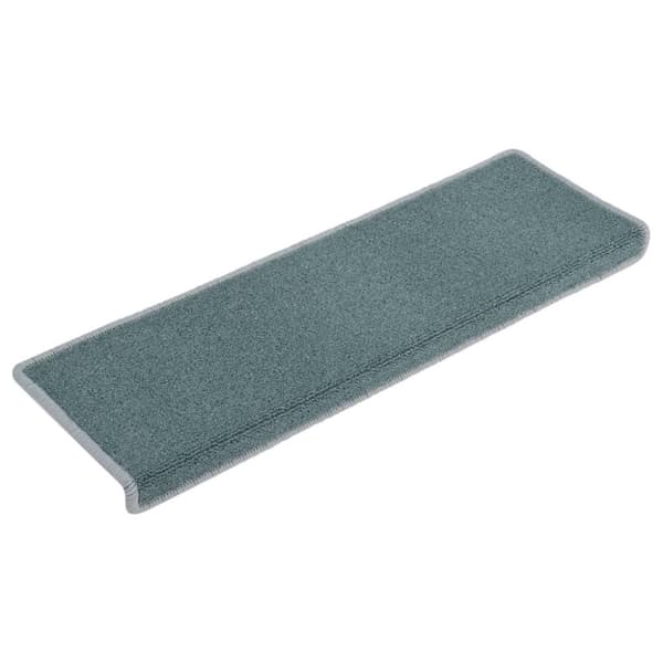 vidaXL 15 stk. trappemåtter 65x21x4 cm blå