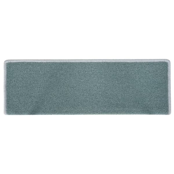 vidaXL 15 stk. trappemåtter 65x21x4 cm blå