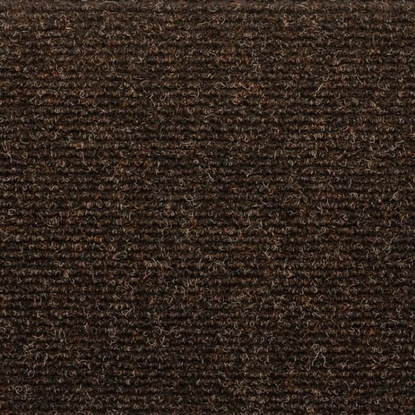 vidaXL Trappstegsmattor självhäftande 5 st brun 65x21x4 cm brodyr