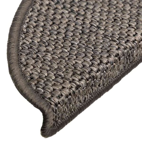 vidaXL Selvklebende trappematter sisal 15 stk 56x17x3 cm brun beige