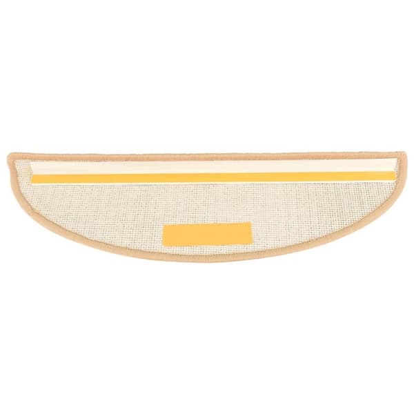 vidaXL Trappetrinnstepper 15 stk kremhvit 65x21x4 cm