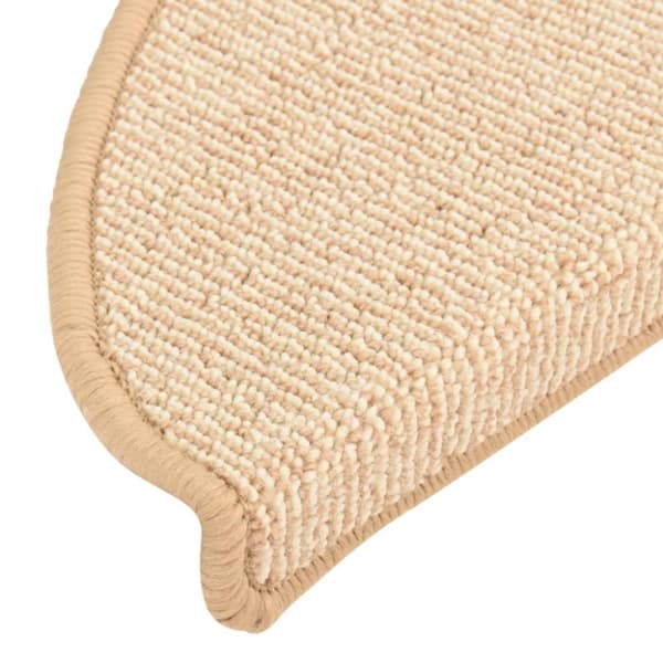 vidaXL Trappetrinnstepper 15 stk kremhvit 65x21x4 cm