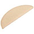Miniatyrbilde 2 av 8: vidaXL Trappetrinnstepper 15 stk kremhvit 65x21x4 cm