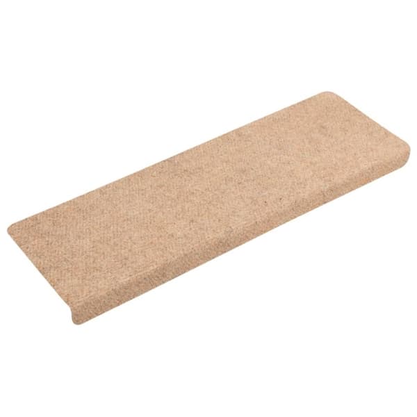 vidaXL Trappstegsmattor 5 st brun 65x21x4 cm brodyr