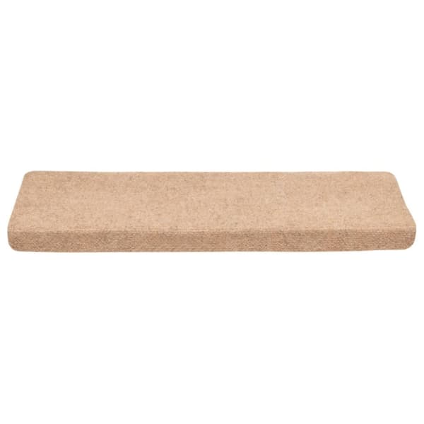 vidaXL Trappstegsmattor 5 st brun 65x21x4 cm brodyr