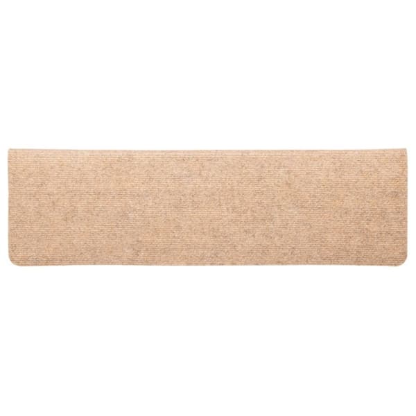 vidaXL Trappstegsmattor 5 st brun 65x21x4 cm brodyr