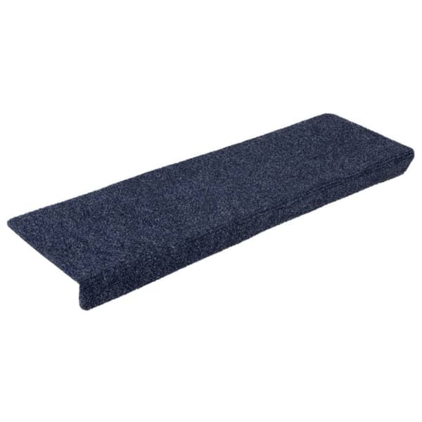 vidaXL trappemåtter 10 stk. 65x21x4 cm tuftet antracitgrå