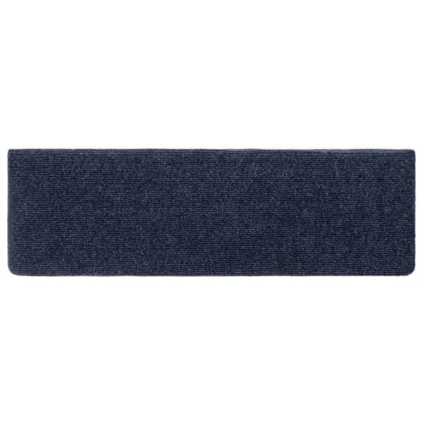 vidaXL trappemåtter 10 stk. 65x21x4 cm tuftet antracitgrå