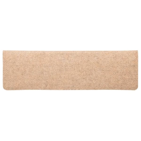 vidaXL trappemåtter 10 stk. 65x21x4 cm tuftet brun