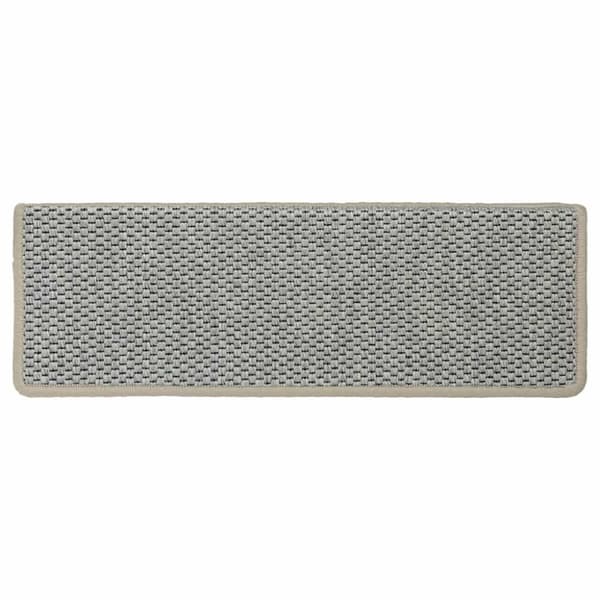 vidaXL Itsekiinnittyvät porrasmatot sisaltyyli 15 kpl 65x21x4cm vihreä