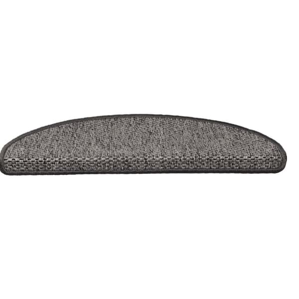 vidaXL selvklæbende trappemåtter 15 stk. 65x21x4cm sisal-look antracit
