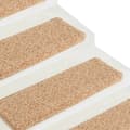 Miniatyrbild 5 av 10: vidaXL Trappstegsmattor 15 st 65x21x4 cm guld