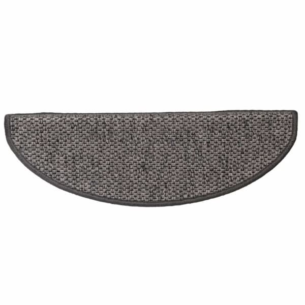 vidaXL Selvklebende trappematter sisal 15 stk 65x21x4 cm brun beige