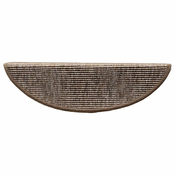 vidaXL Selvklebende trappematter 15 stk 56x17x3 cm lysebrun