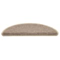 Miniatyrbillede 3 af 8: vidaXL selvklæbende trappemåtter 15 stk. 56x17x3 cm sisal-look beige