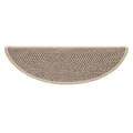 Miniatyrbillede 4 af 8: vidaXL selvklæbende trappemåtter 15 stk. 56x17x3 cm sisal-look beige