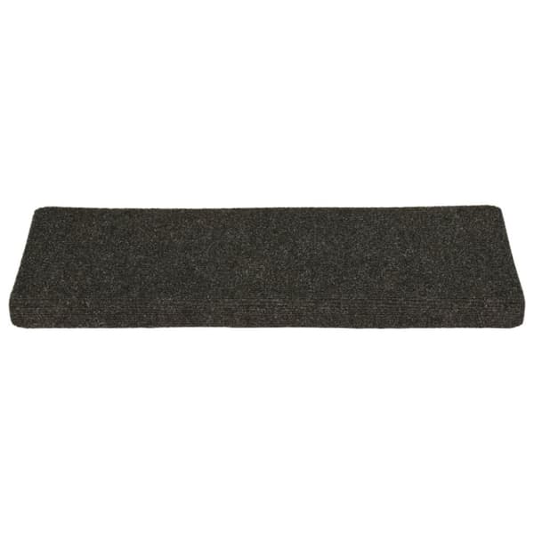 vidaXL trappemåtter 15 stk. 65x21x4 cm tuftet antracitgrå