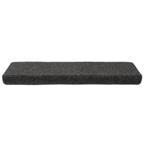 vidaXL trappemåtter 15 stk. 65x21x4 cm tuftet antracitgrå