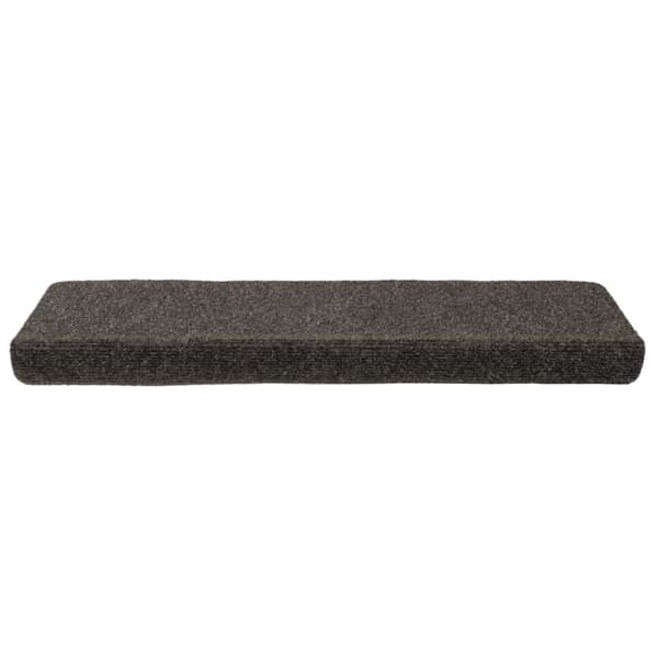 vidaXL Trappstegsmattor 15 st nålad 65x21x4 cm antracit