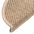 Miniatyrbild 6 av 8: vidaXL Trappstegsmattor självhäftande sisallook 15 st 56x17x3 cm sand