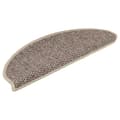Miniatyrbilde 2 av 8: vidaXL Selvklebende trappematter sisal 15 stk 65x21x4 cm mørk beige