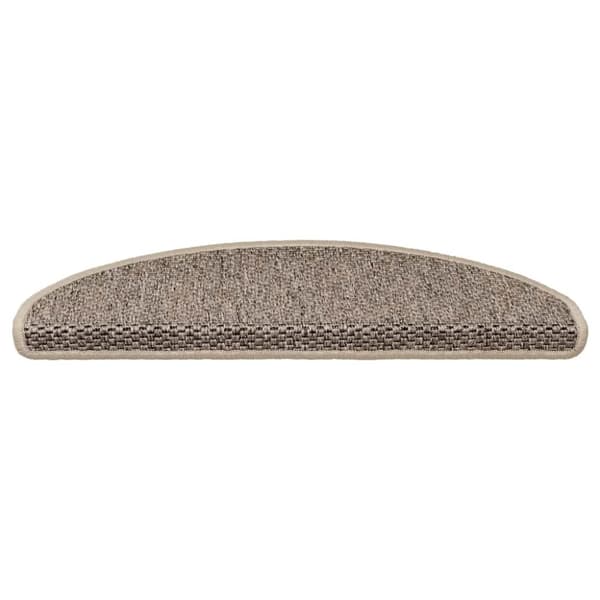 vidaXL selvklæbende trappemåtter 15 stk. 65x21x4 cm sisal-look beige