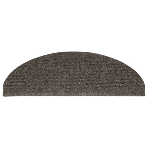 vidaXL Trappstegsmattor självhäftande 10 st antracit 65x21x4 cm brodyr